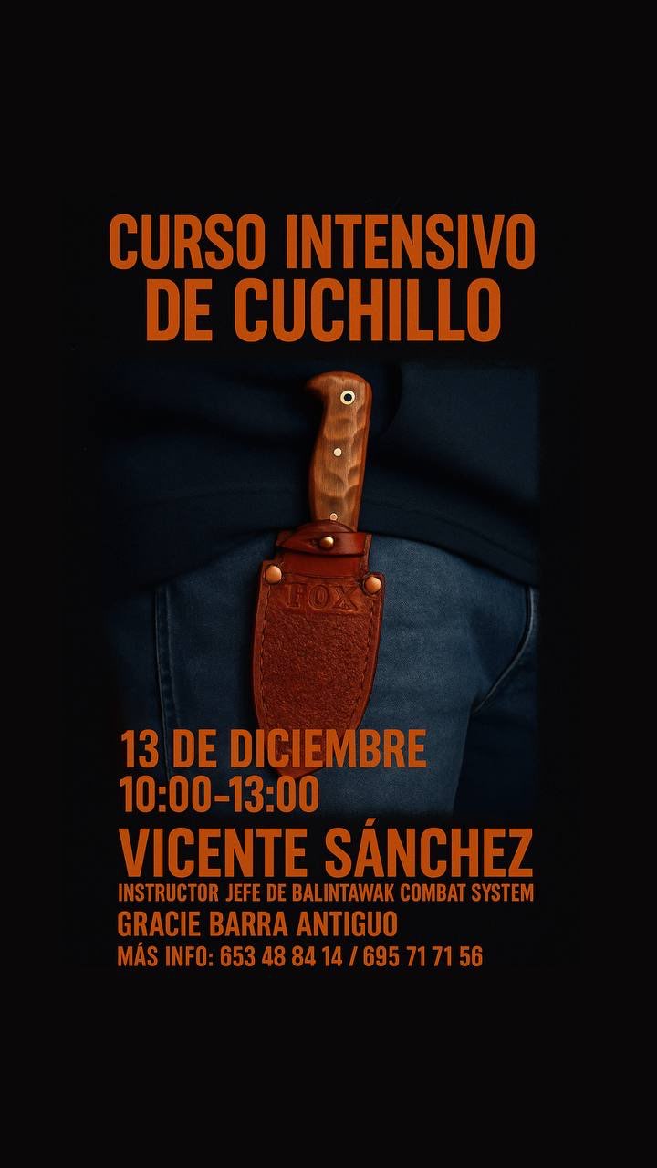 Curso intensivo de cuchillo en Escolta Real (San Sebastián - Donostia)