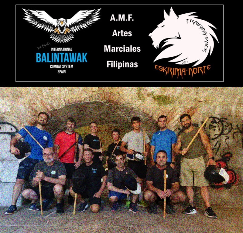 Foto de grupo de nuestra reunión de esparring 2026 Balintawak Combar System kali eskrima